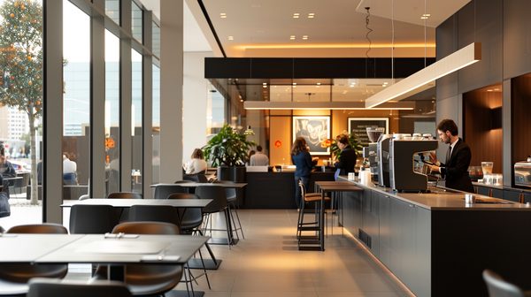 Aménagez votre espace café d'entreprise avec une machine en location