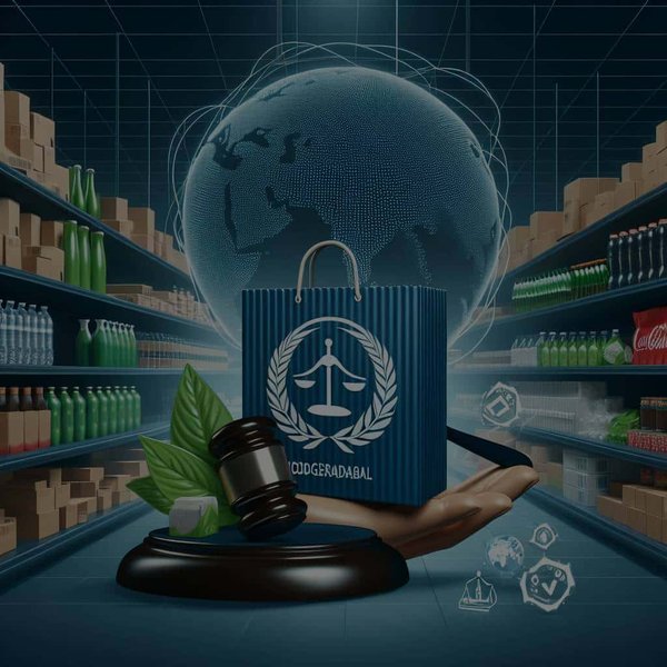 Comment les entreprises de biens de consommation peuvent-elles légalement utiliser les emballages biodégradables selon les normes internationales?